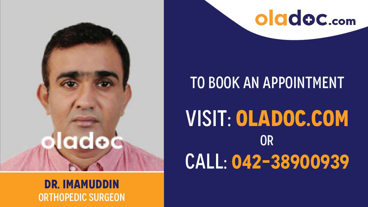 Book appointment with Dr.Imamuddin-best Orthopedic Surgeon in karachi